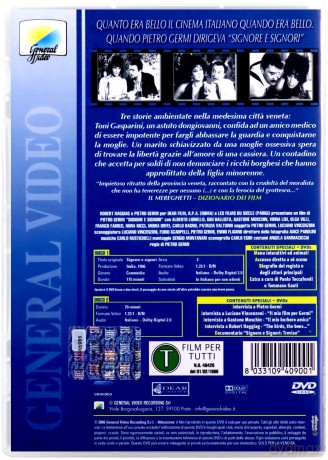 Signore E Signori (Special Edition) (Panie i panowie) [DVD]