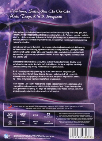 Nauka tańca: dance, latino, striptease, R'N'B, tańce weselne [DVD]