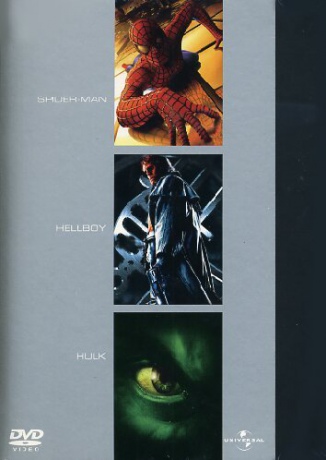 Spider-Man / Hellboy / Hulk [3DVD]