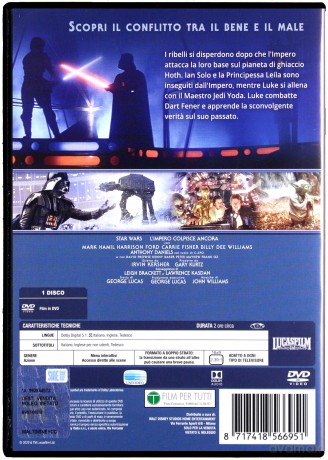 Star Wars: Episode V - The Empire Strikes Back (Gwiezdne wojny: Część V - Imperium kontratakuje) [DVD]
