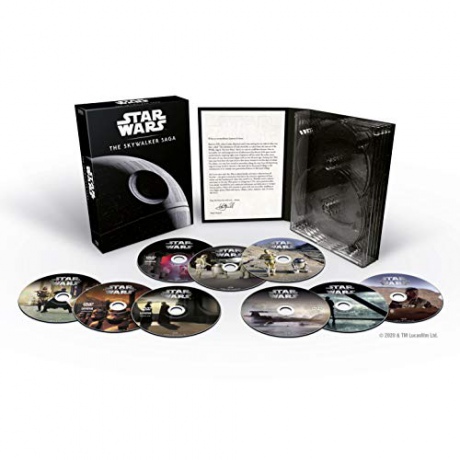 Star Wars: The Skywalker Saga - Movie Collection 1-9 (Gwiezdne wojny: Saga Skywalker 1-9) [9DVD]