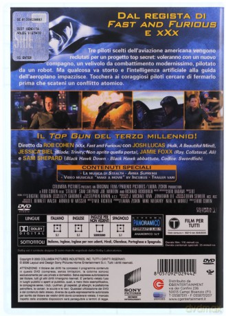 Stealth (Niewidzialny) [DVD]