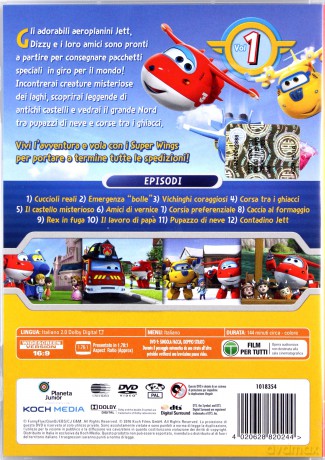 Super Wings! Vol. 1 - In missione in Europa [DVD]