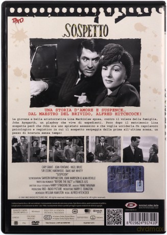 Suspicion (Podejrzenie ) [DVD]