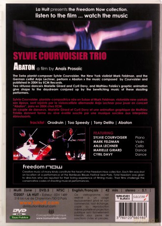 Sylvie Courvoisier Trio: Abaton [DVD]