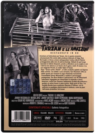 Tarzan and the Amazons (Digitally Restored) [DVD]