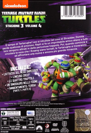 Teenage Mutant Ninja Turtles - Season 3 Vol. 4 - Vendetta (Wojownicze Żółwie Ninja Sezon 3, Cz. 4) [DVD]