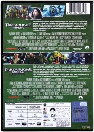 Teenage Mutant Ninja Turtles 1-2 (Wojownicze żółwie ninja 1-2) [2DVD]