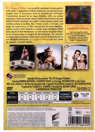 Siódma podróż Sindbada [DVD]