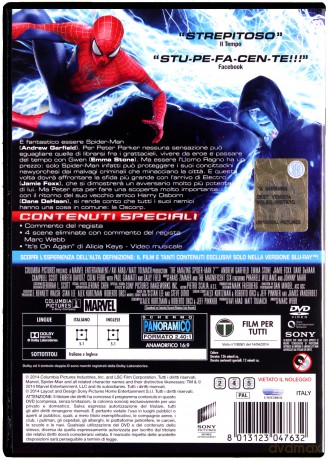 The Amazing Spider-Man 2 (Niesamowity Spider-Man 2) [DVD]
