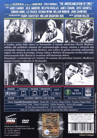 The Americanization of Emily (Amerykanizacja Emily) [DVD]