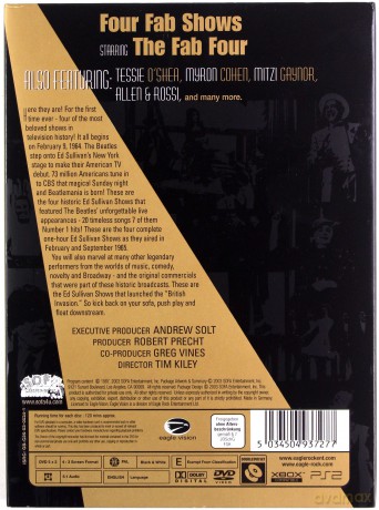 The Beatles: The Four Complete Historic Ed Sullivan Shows [DVD]