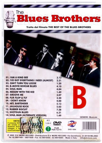 The Blues Brothers: Tratto dal filmato The Best Of The Blues Brothers [DVD]