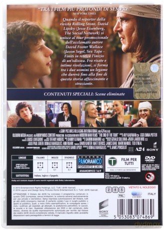 The End Of The Tour (Koniec trasy) [DVD]