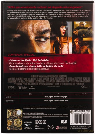 The Equalizer (Bez litości) [DVD]