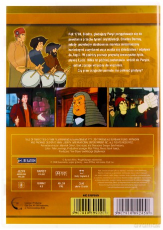 Kolekcja klasyki Charles Dickens: Opowieść o dwóch miastach [DVD]