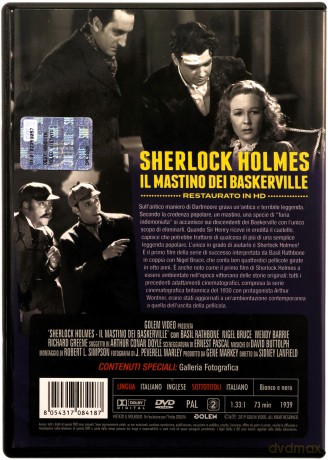 The Hound of the Baskervilles (Digitally Restored) (Pies Baskerville'ów) [DVD]