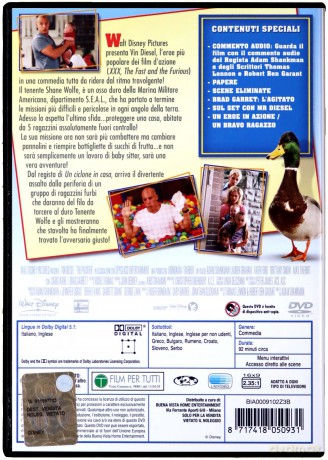 The Pacifier - Missione Tata (Pacyfikator) [DVD]