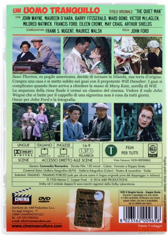 The Quiet Man (Spokojny człowiek) [DVD]