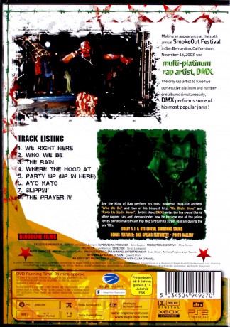 DMX: The Smoke Out Festival Presents DMX [DVD]