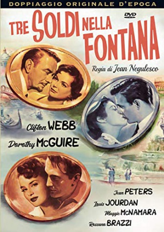 Three Coins in the Fountain (Trzy monety w fontannie) [DVD]