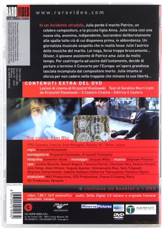 Three Colours: Blue (Trzy kolory: Niebieski) [DVD]