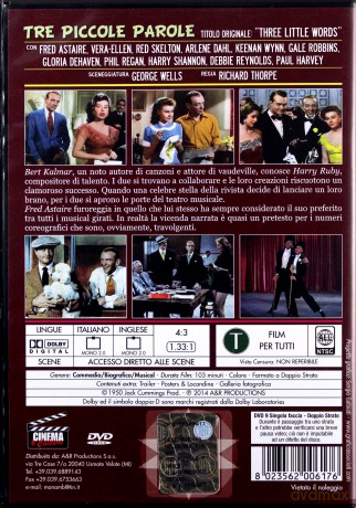 Three Little Words (Trzy krótkie słowa) [DVD]