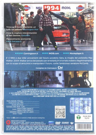 Timecop (Strażnik czasu) [DVD]