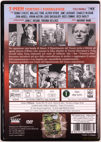 T-Men [DVD]
