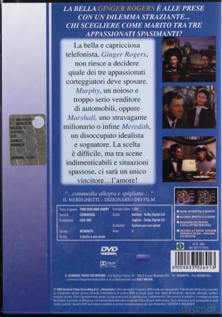 Tom, Dick and Harry [DVD]