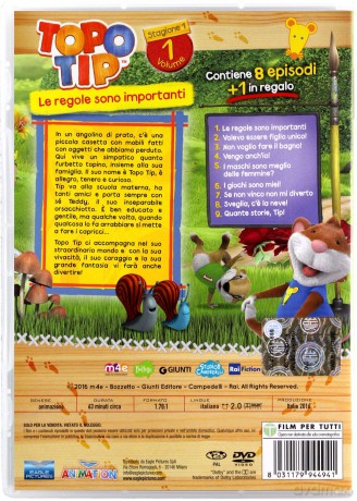 Topo Tip: Season 1, Vol. 1 - Le Regole Sono Anti (Tupcio Chrupcio: Sezon 1, Cz. 1) [DVD]