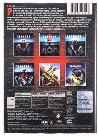 Tremors 1-6 (Wstrząsy 1-6) [DVD]