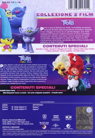 Trolls 1-2 (Trolle 1-2) [2DVD]