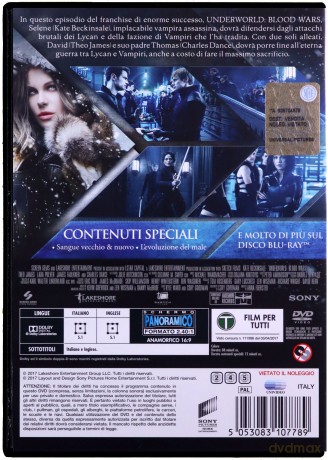 Underworld: Blood Wars (Underworld: Wojny krwi) [DVD]