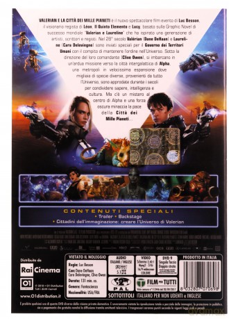 Valerian and the City of a Thousand Planets (Valerian i miasto tysiąca planet) [DVD]