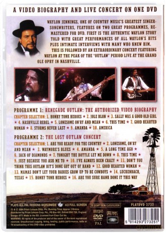 Waylon Jennings - A Video Biography and Live Concert [DVD]