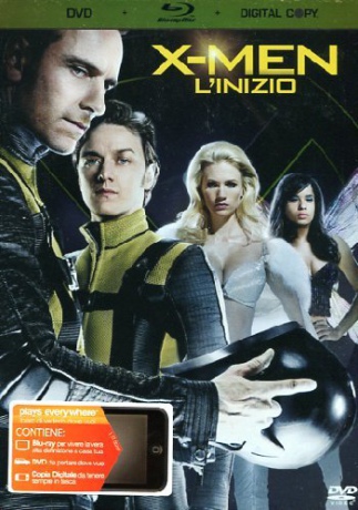 X-Men: First Class (X-Men: Pierwsza klasa) [Blu-Ray]+[DVD]