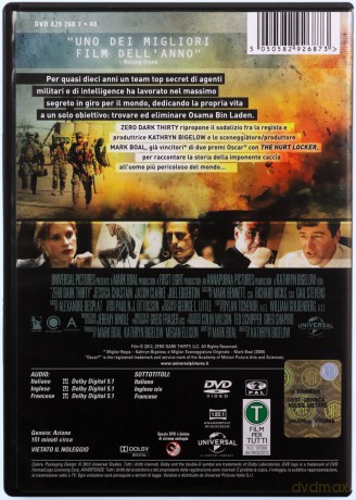 Zero Dark Thirty (Wróg numer 1) [DVD]