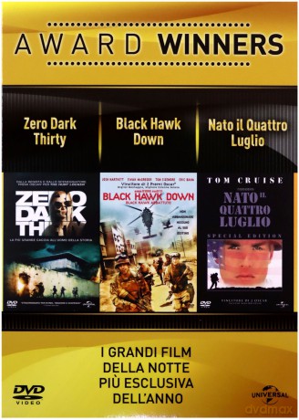 Zero Dark Thirty / Black Hawk Dawn / Born on the Fourth of July - Oscar Collection (Wróg numer 1 / Helikopter w ogniu / Urodzony 4 lipca) [3DVD]