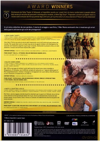 Zero Dark Thirty / Black Hawk Dawn / Born on the Fourth of July - Oscar Collection (Wróg numer 1 / Helikopter w ogniu / Urodzony 4 lipca) [3DVD]