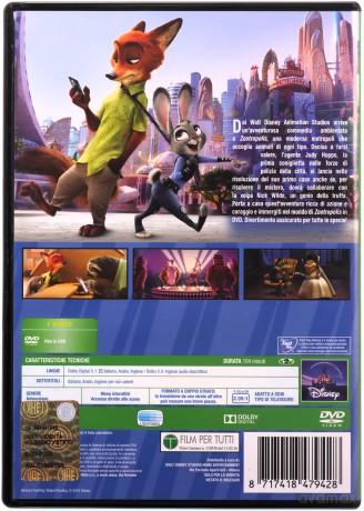 Zootopia (Zwierzogród) [DVD]