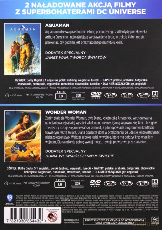 Aquaman / Wonder Woman [2DVD]