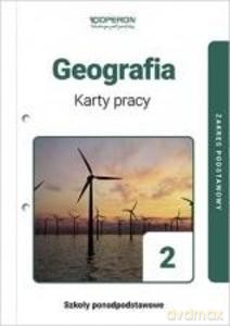 Geografia. Karty pracy. Klasa 2. Szkoły ponadpodstawowe. Zakres podstawowy - Małgorzata Ziarnowska [KSIĄŻKA]