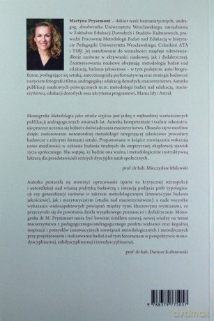 Metodologia jako sztuka wyjścia. Podejścia badawcze i praktyki edukacyjne w andragogicznych studiach nad macierzyństwem - Martyna Pryszmont [KSIĄŻKA]