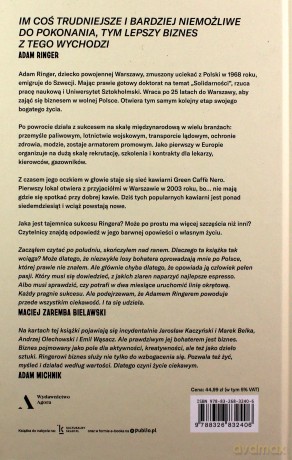 Na podwójnym espresso. Życie w trzech aktach - Adam Ringer, Maciej Drzewicki [KSIĄŻKA]