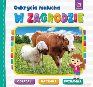 Odkrycia malucha. W zagrodzie. Oglądaj, nazywaj, poznawaj [KSIĄŻKA]