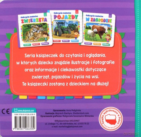 Odkrycia malucha. W zagrodzie. Oglądaj, nazywaj, poznawaj [KSIĄŻKA]