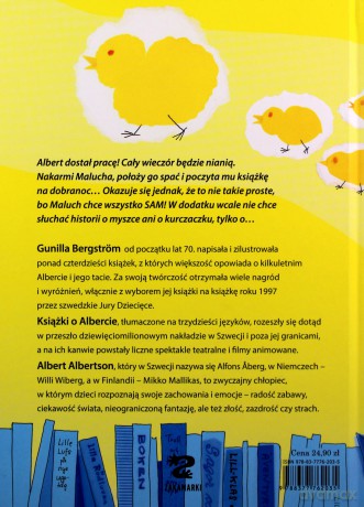 Opowiedz coś strasznego, Albercie - Gunilla Bergström [KSIĄŻKA]