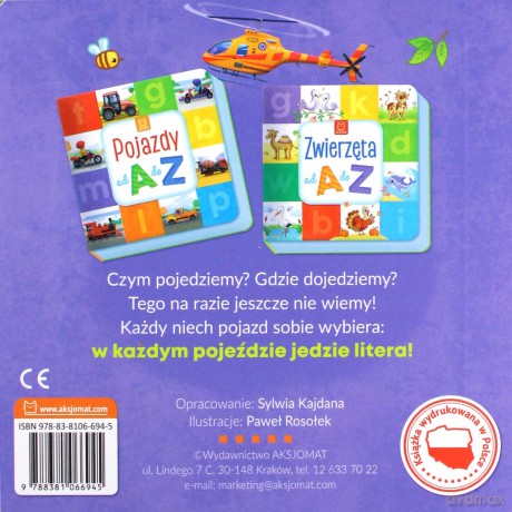 Pojazdy od A do Z [KSIĄŻKA]
