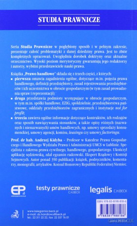 Prawo handlowe (wyd.22/2020) - Andrzej Kidyba [KSIĄŻKA]